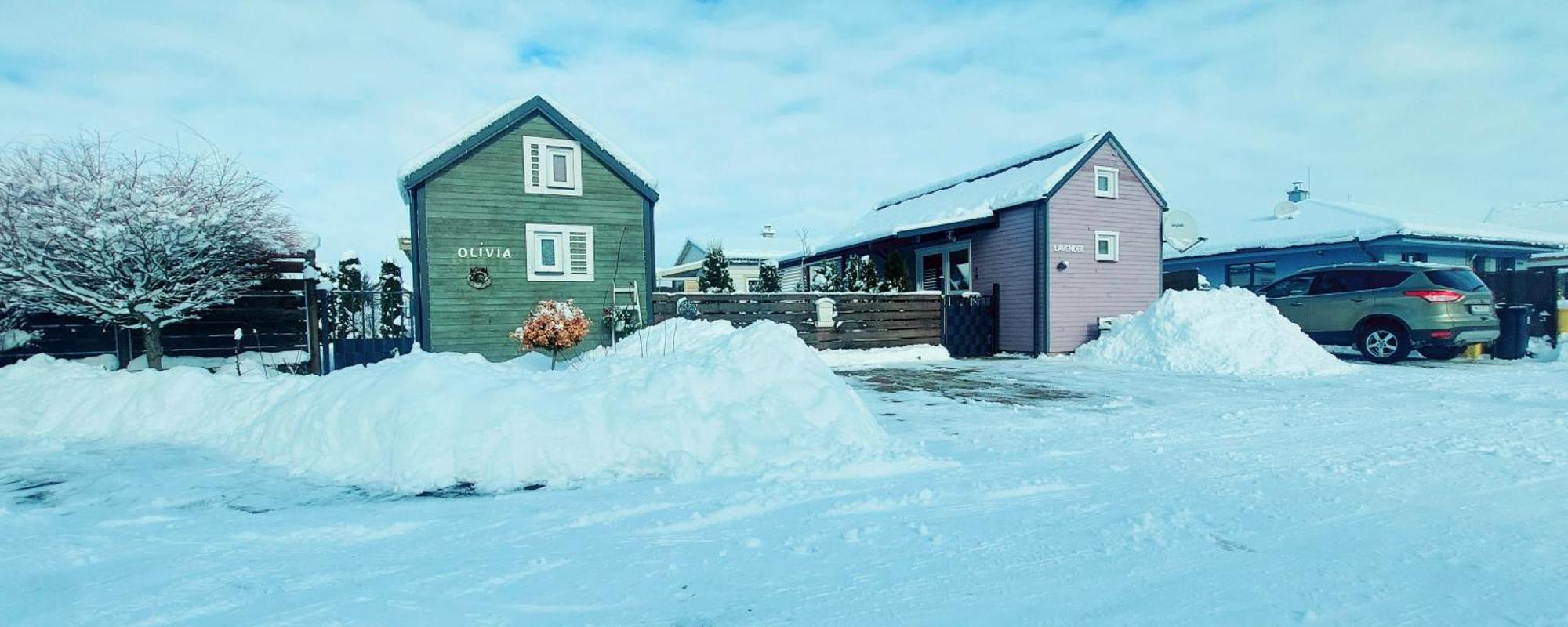 Вилла Tiny House Lavender Podturen Экстерьер фото
